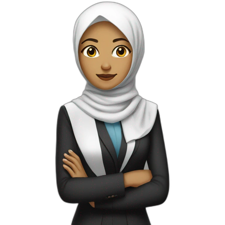 hijabi-girl-lawyer emoji