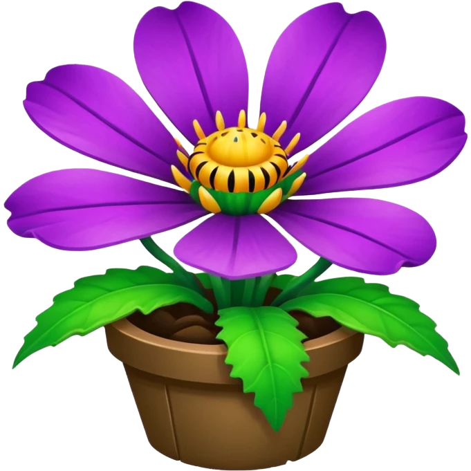 carnivour flower emoji