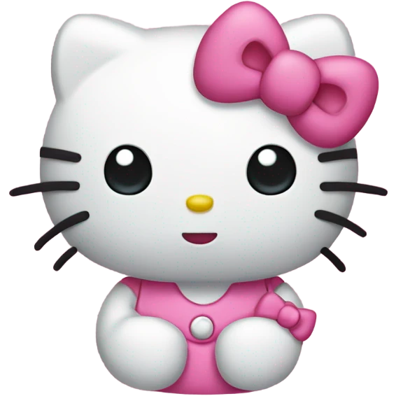 Hello kitty emoji