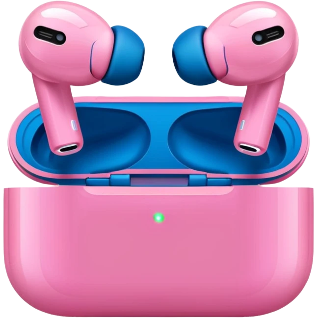 AirPods pro pink emoji