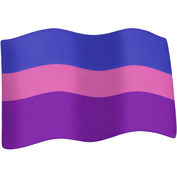 Bisexual flag emoji