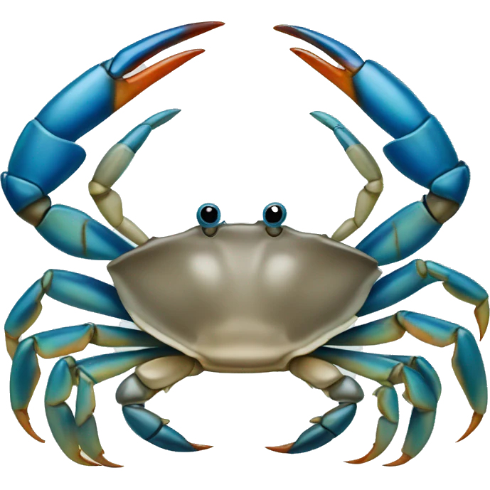 blue crab emoji