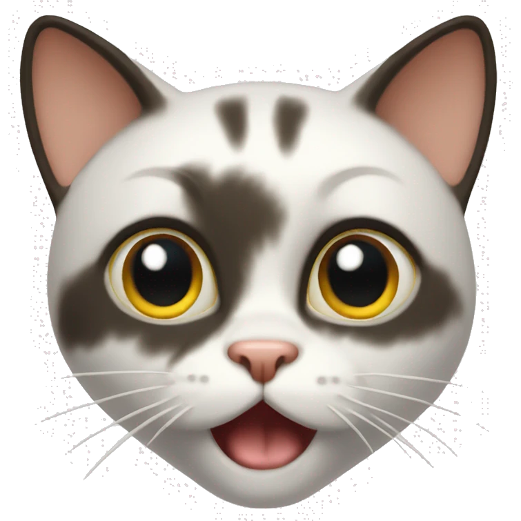 Surprised cat  emoji