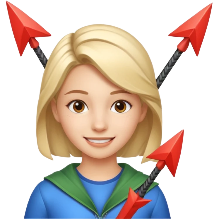 un emoji de una chica en una reunión con unas flechas que indiquen duplicar la velocidad emoji