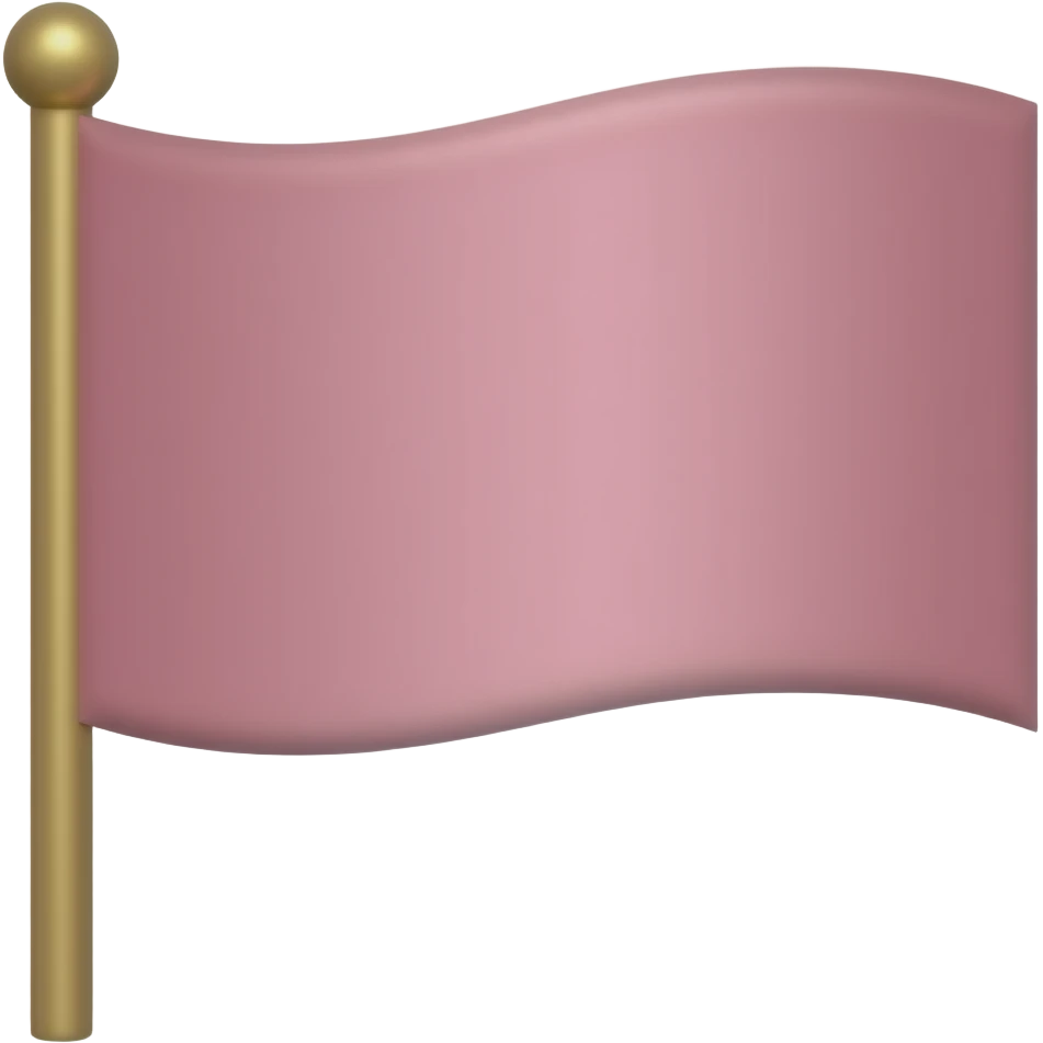 Pink flag emoji