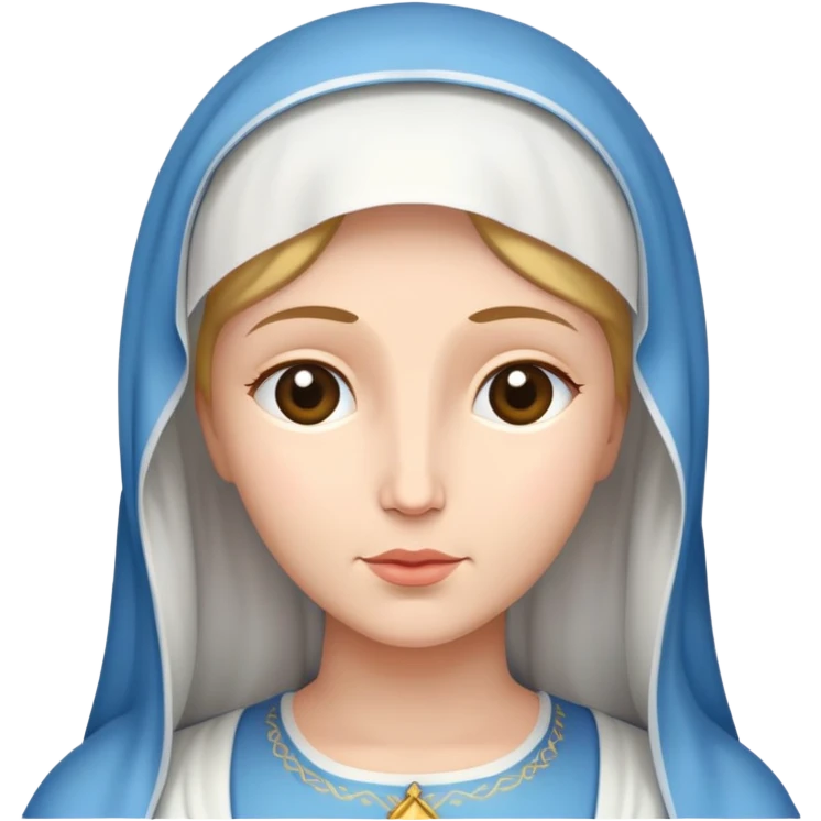 Virgin Mary emoji