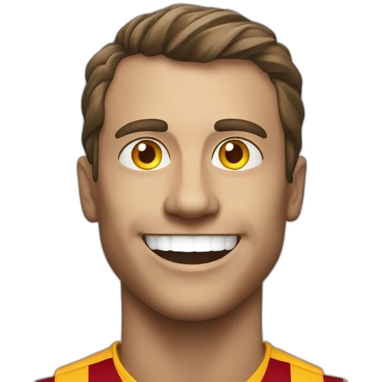 Smile man, let the Galatasaray flag reflect in your eyes emoji