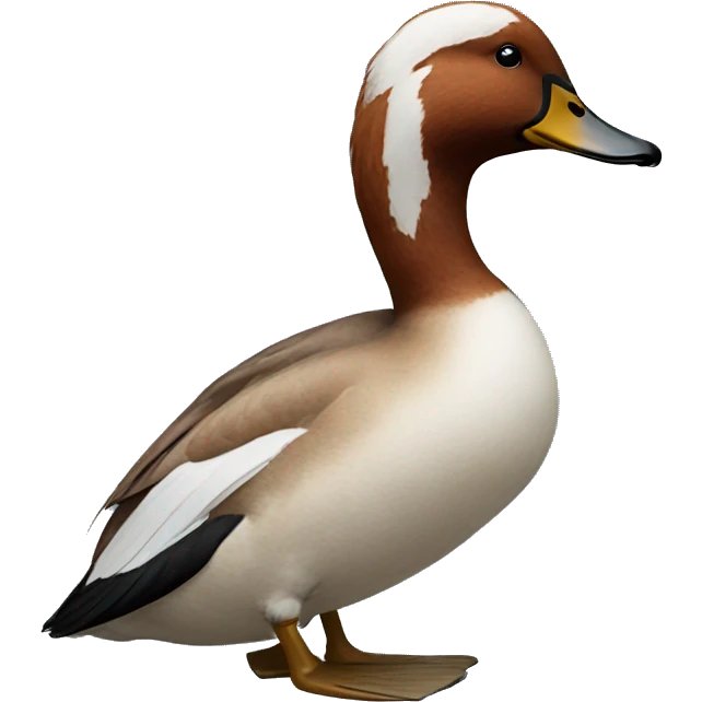 Canvasback duck emoji