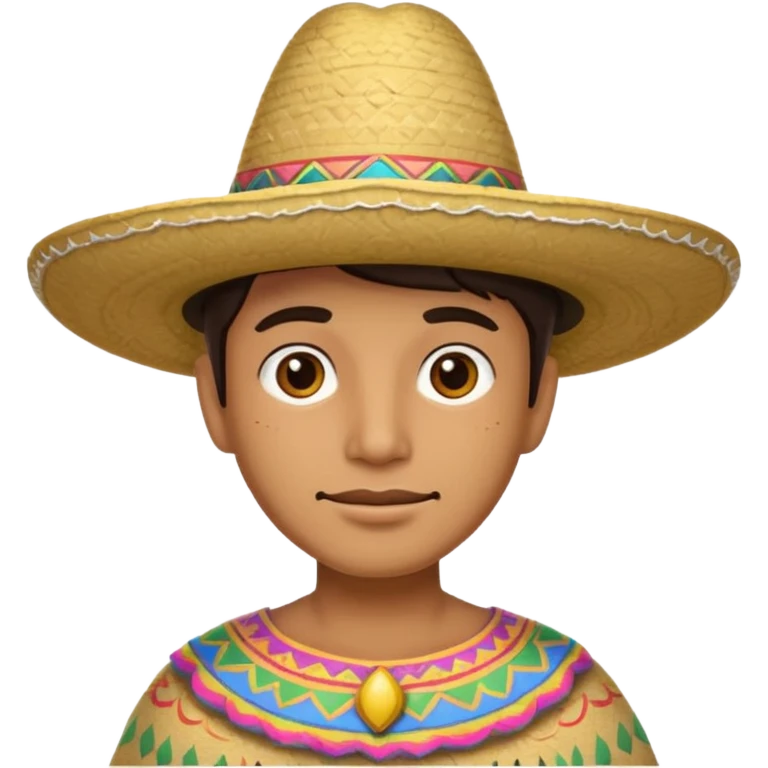 Wearing a sombrero emoji