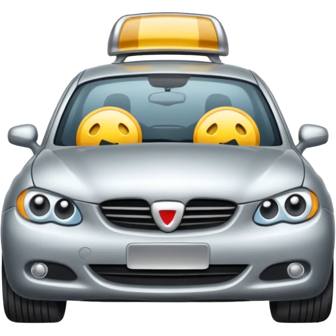 chip on the car emoji