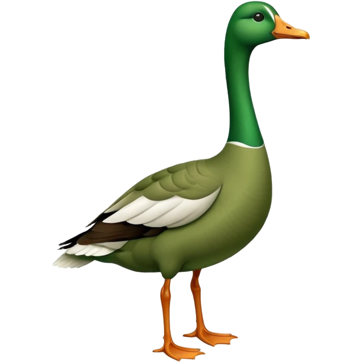 green goose long neck emoji