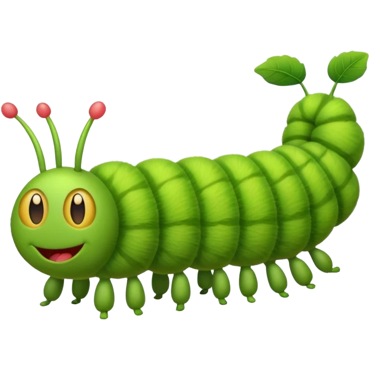 caterpillar emoji