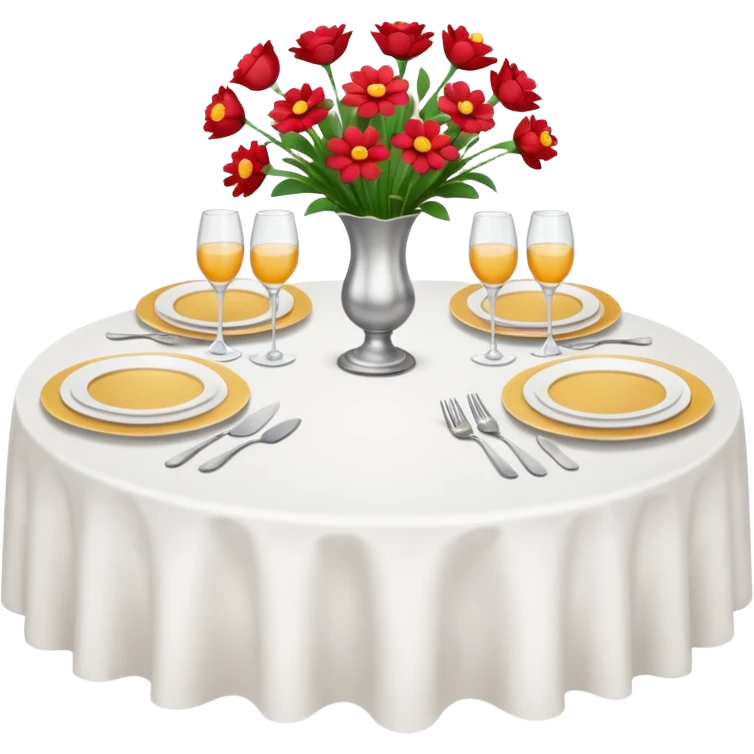 set table for shared dining emoji