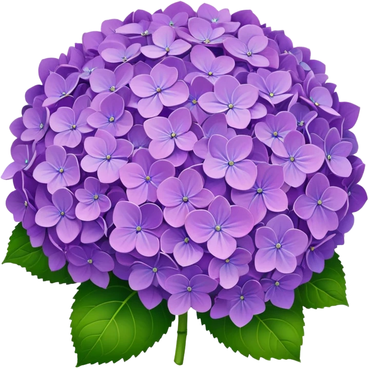 Hydrangea emoji