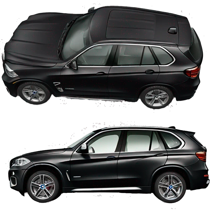 BMW black x5 emoji