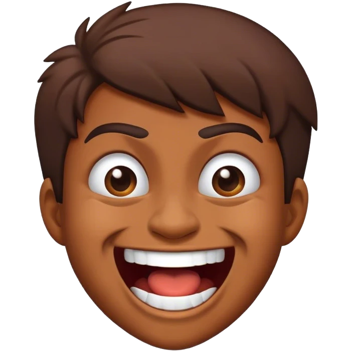 Angry laughing  emoji