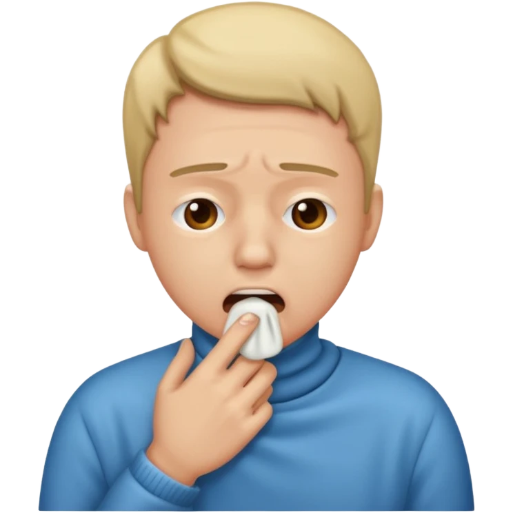 Sore throat emoji