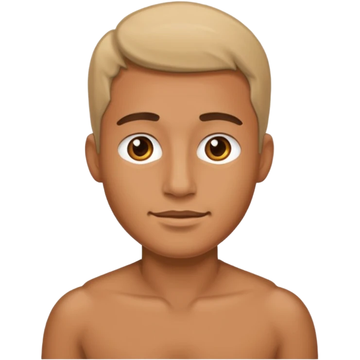 Man doing poop  emoji
