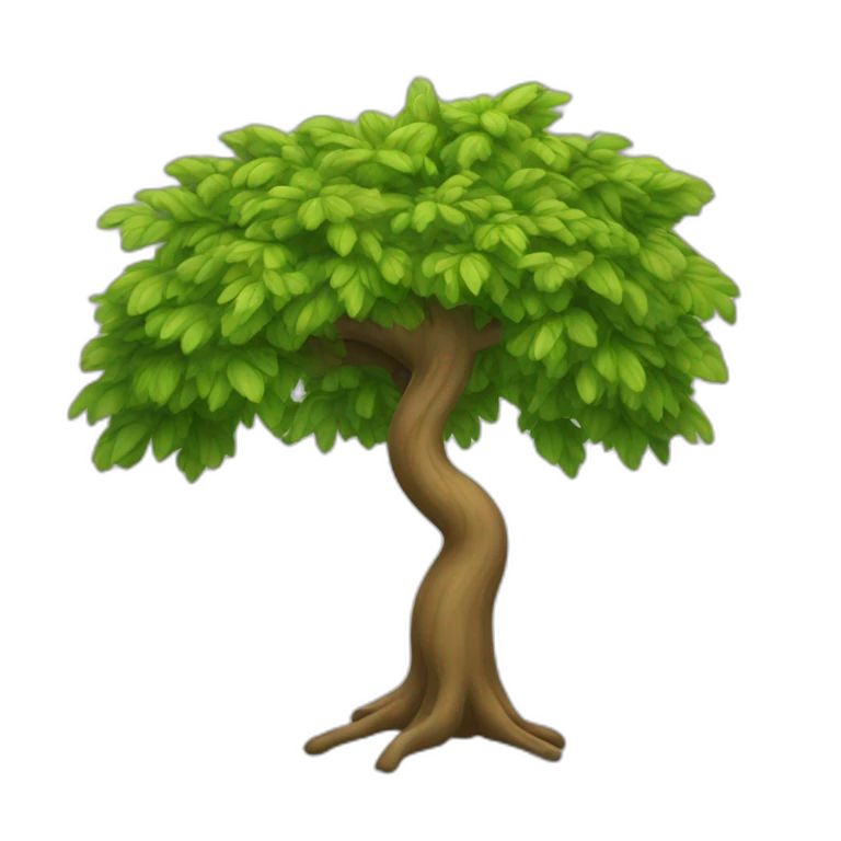 Un arbre qui danse  emoji