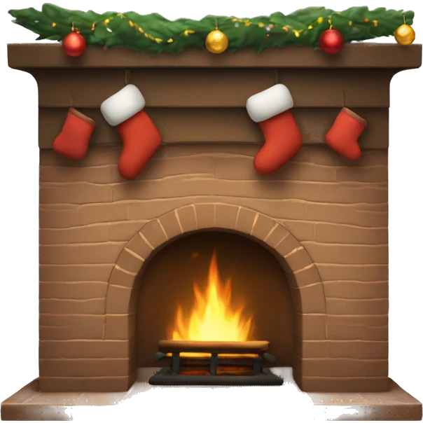 Fireplace’s Christmas  emoji