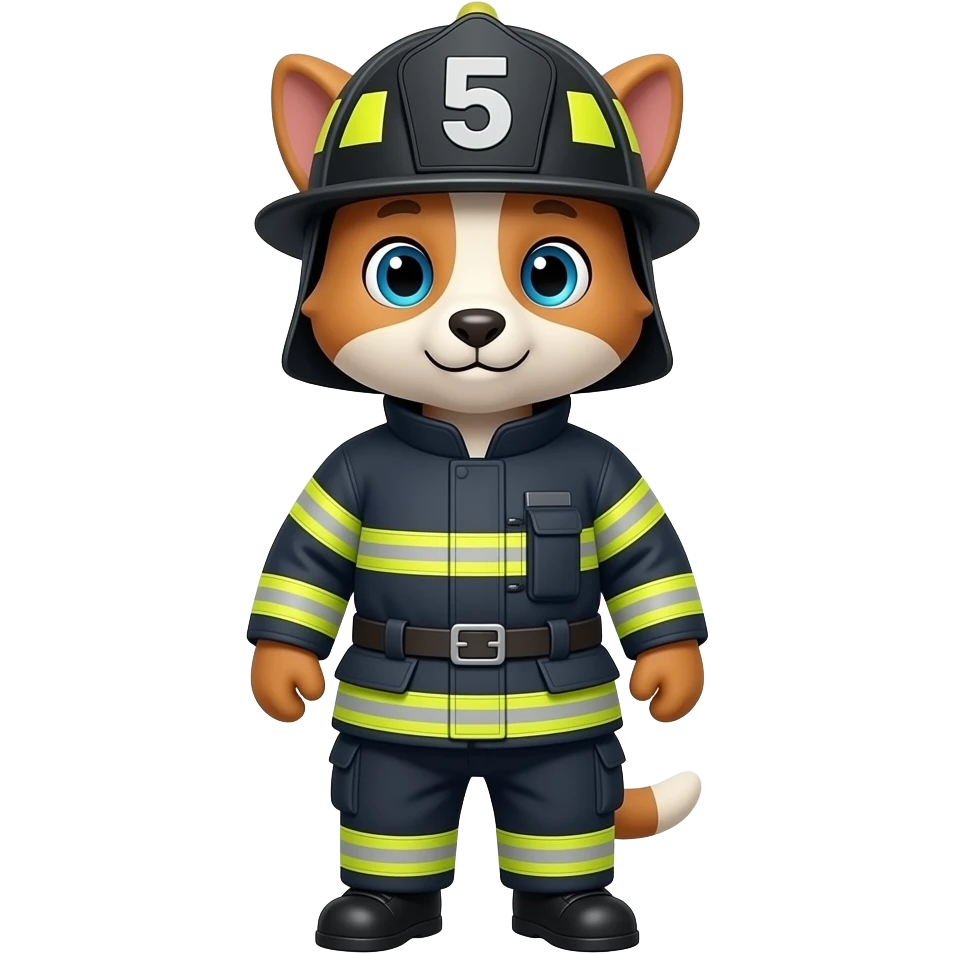 Firefighter Animals emoji