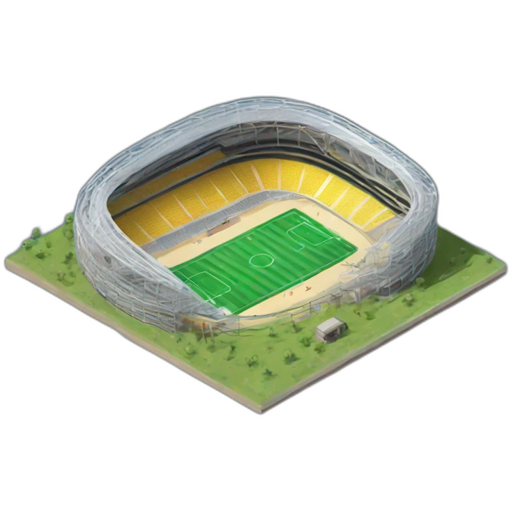 Sports ground facility under construction emoji
