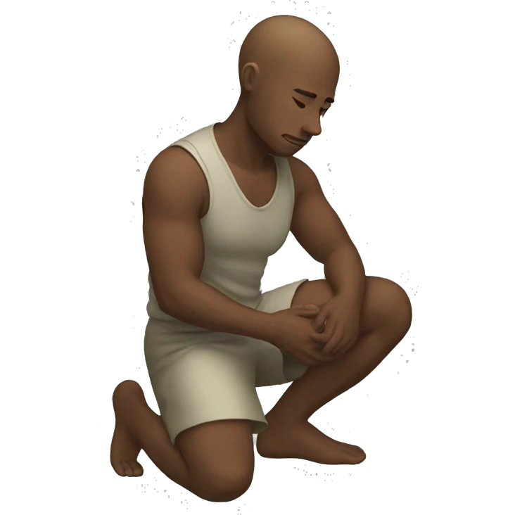 Kneeling emoji
