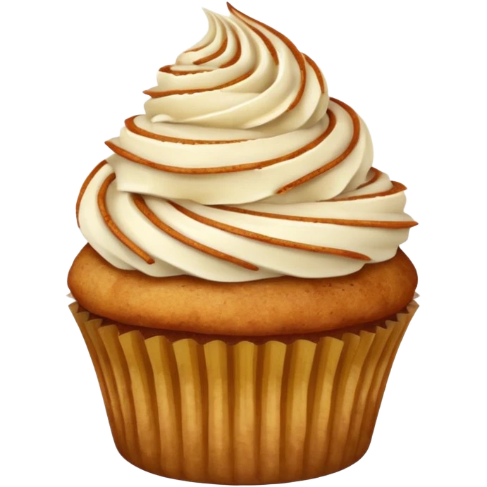 Apple cupcake emoji