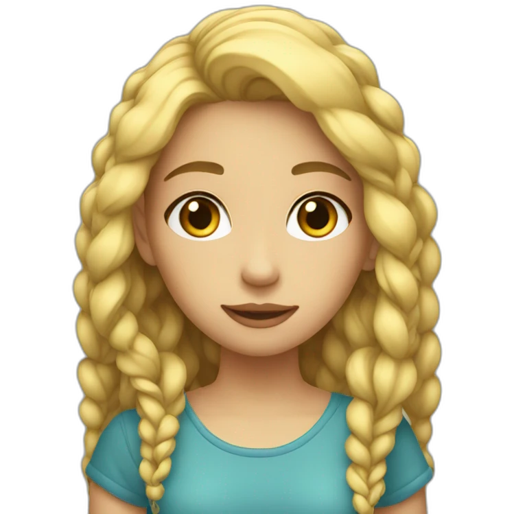 Teen girl top emoji
