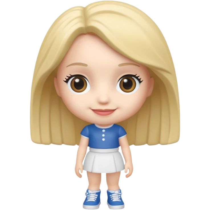 Fanko Pop Figure girl full body emoji
