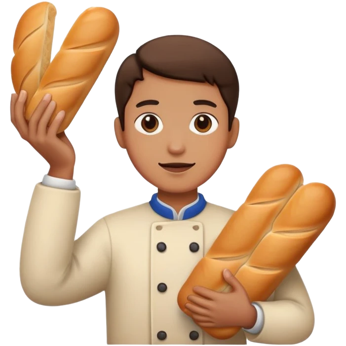 Mensch mit brot emoji