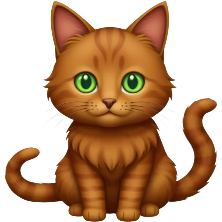 brown cat emoji