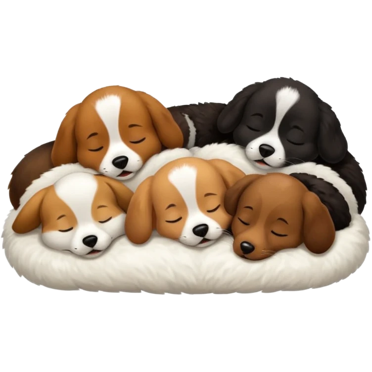 3 dogs sleeping and snoring emoji