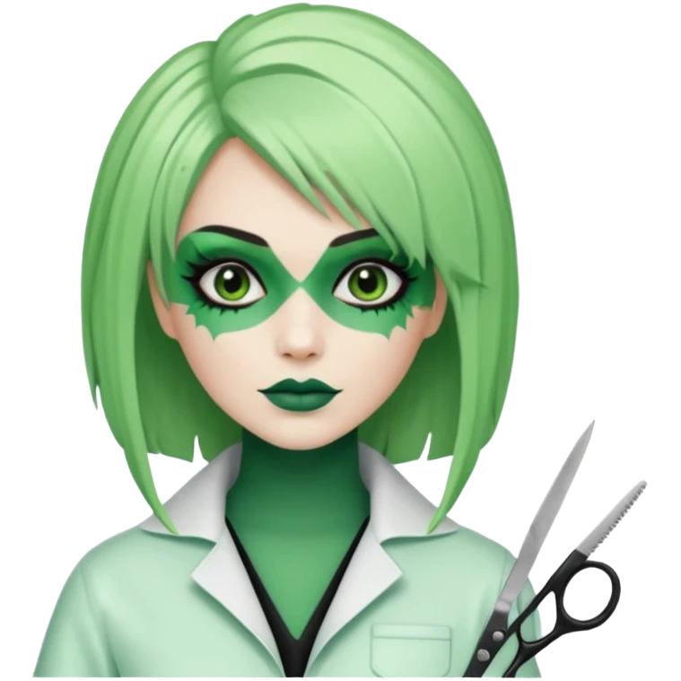 hairdresser nightmare halloween emoji