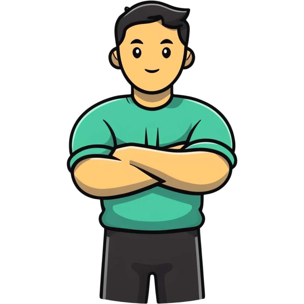 Mad with arms crossed emoji