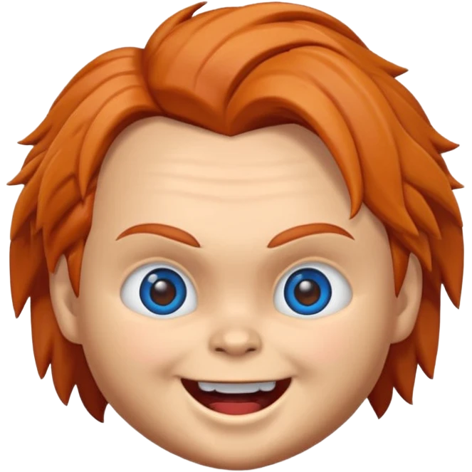 Un emojin de chuky emoji