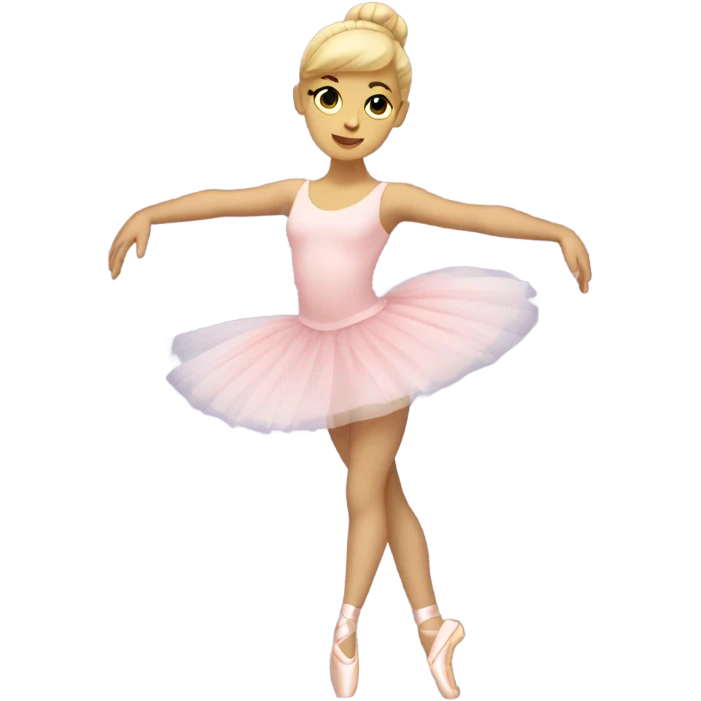 blonde ballerina emoji