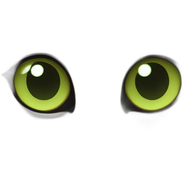 Green eyed fat Gray American bobtail cat  emoji