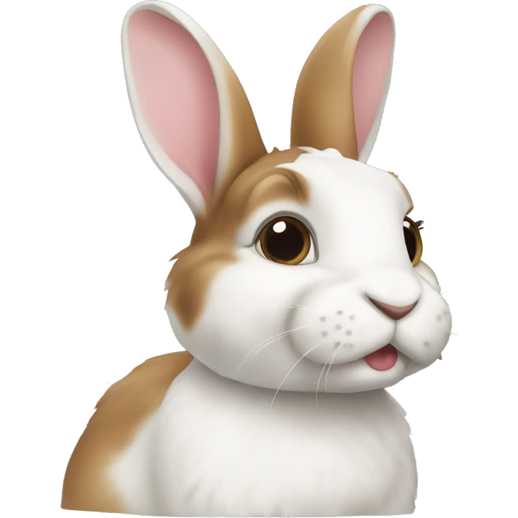 apple style dutch rabbit emoji