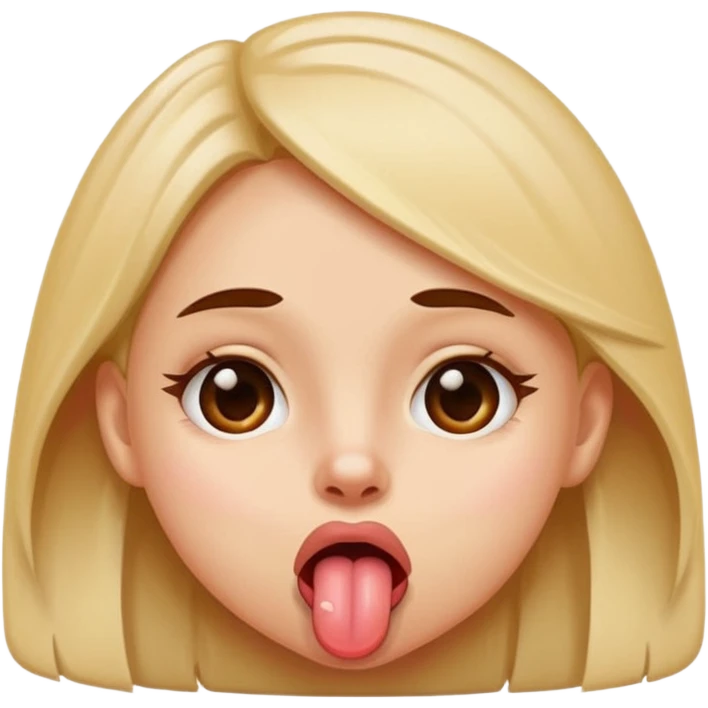 girl sticking out her tongue  emoji