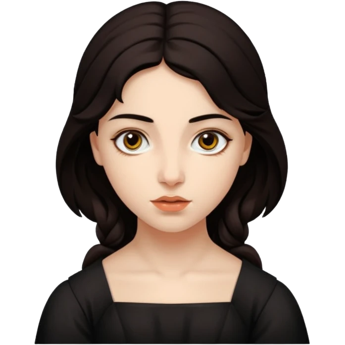 girl in the style of Caravaggio emoji