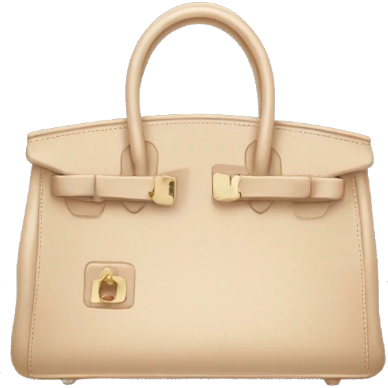 Beige Birkin emoji