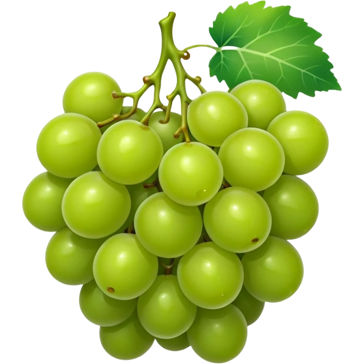 ONE single grape, not a bunch of grapes emoji