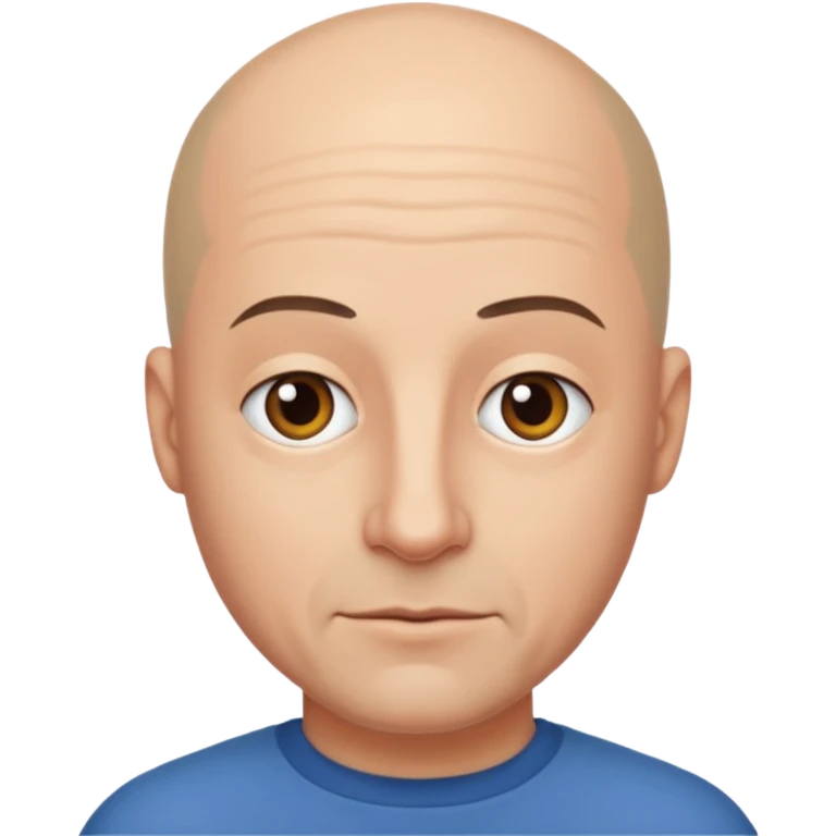 a bald man, Eli Ben-Sasson emoji