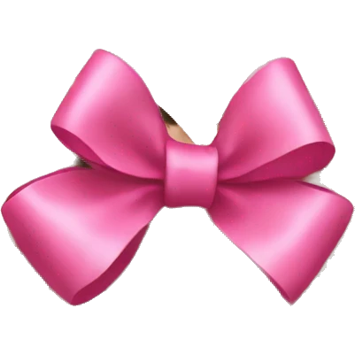 Leopard print heart with a pink bow emoji