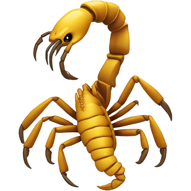 Scorpion giving thumbs down  emoji