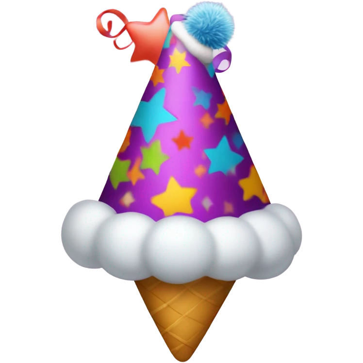 Birthday hat emoji