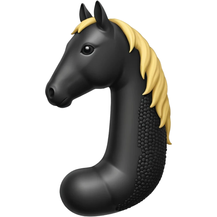 a horse dildo emoji