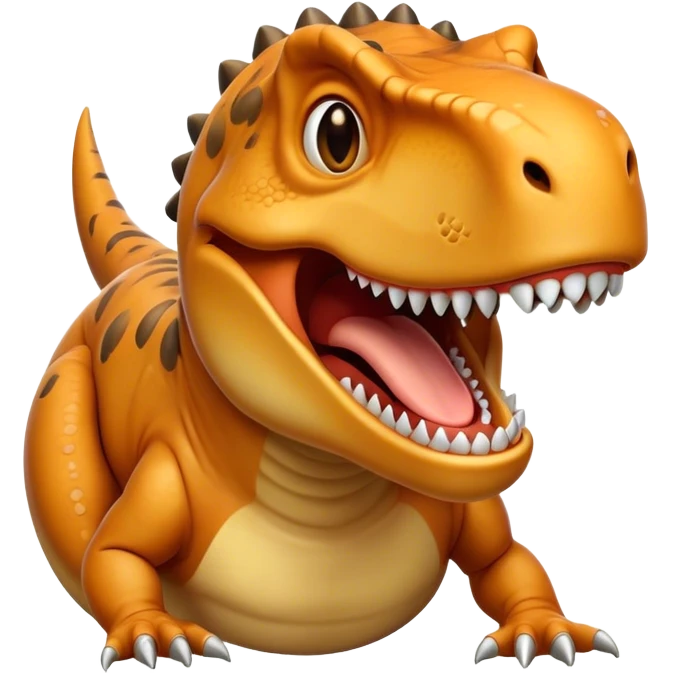 T Rex laughing emoji