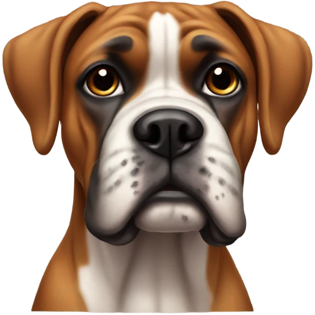Boxer dog emoji